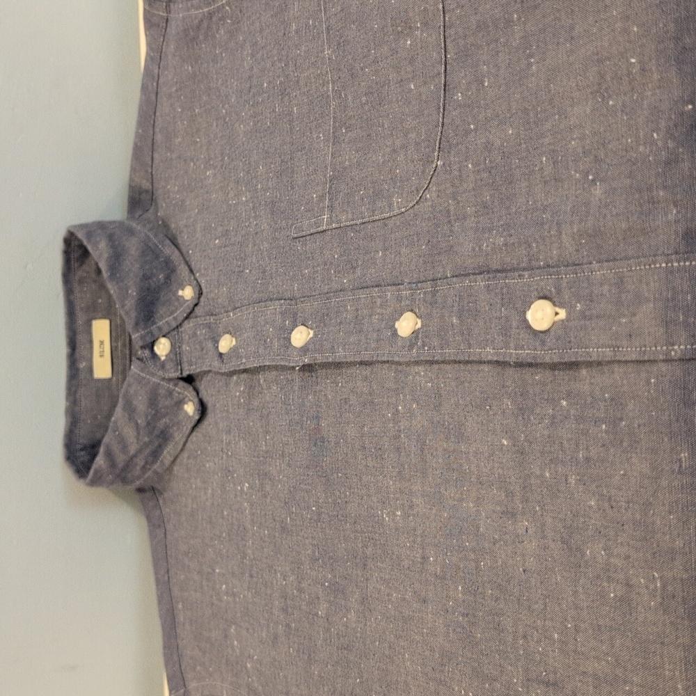 J. Crew Men's Small Slim Fit 100% Cotton Long Sleeve Button Down Style #L9596 - Picture 6 of 15